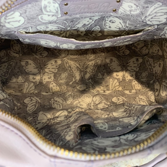 COPY - Tre Vero lavender purple leather handbag - Picture 8 of 14